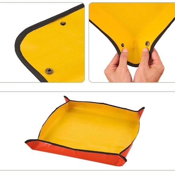 NEW Repotting Garden Mat Waterproof Transplanting Soil Indoor Potting Foldable - Picture 3 of 5
